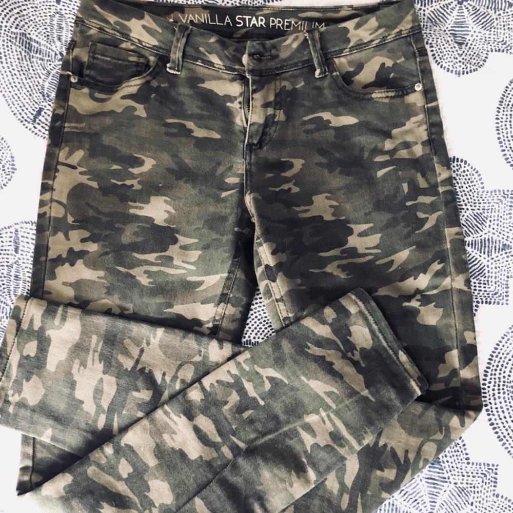Vanilla Star Premium camouflage denim skinny jean